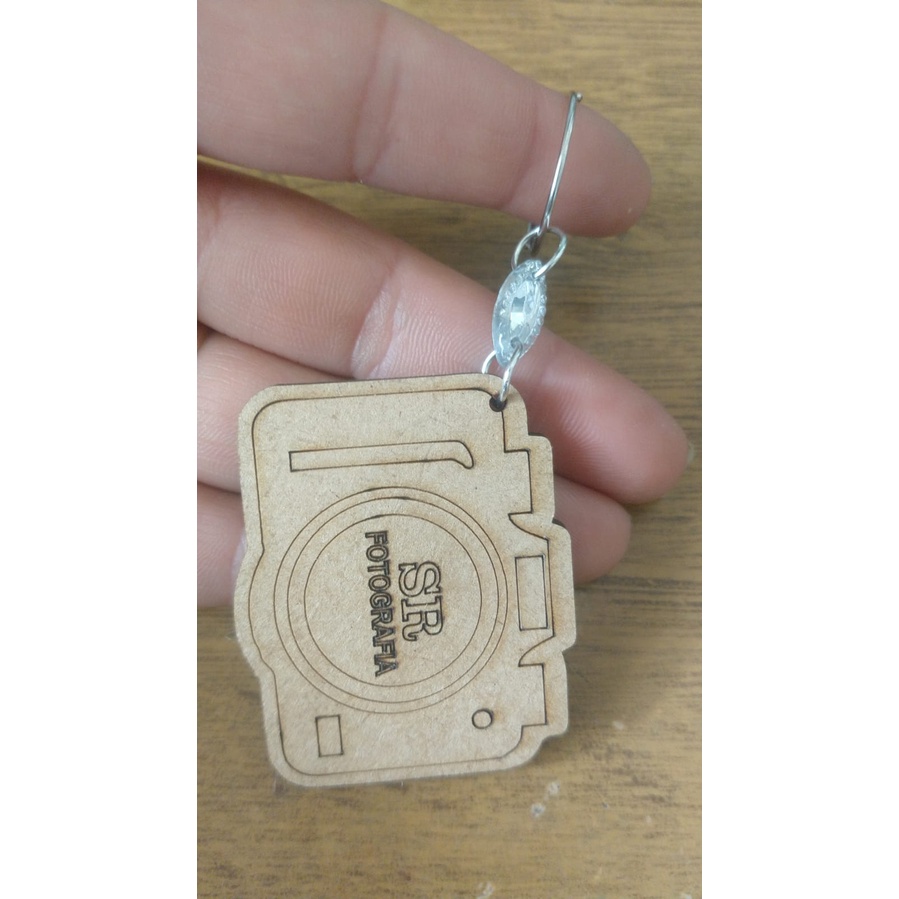 50 Lembrancinha Chaveiros MDF Camera Fotografica | Shopee Brasil