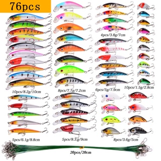 Isca Artificial , Kit De Pesca (8-56pcs)
