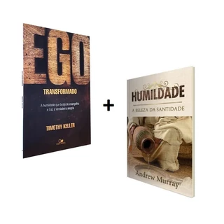 Kit 2 Livros Humildade + Ego Transformado em Oferta na Shopee