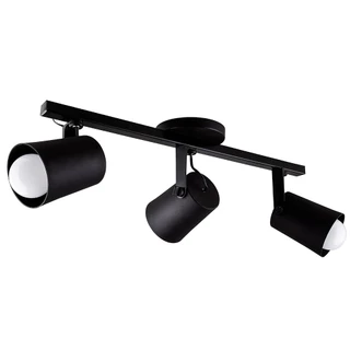 Luminária de Teto Spot Trilho Direcionável Fokus 3 Lâmpadas E27 Moderno Bivolt