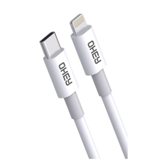 OHEY Cabo Tipo-C para iPhone 11 12 13 14 Lightning PD 20W Recargar e Transferir dados Rápido