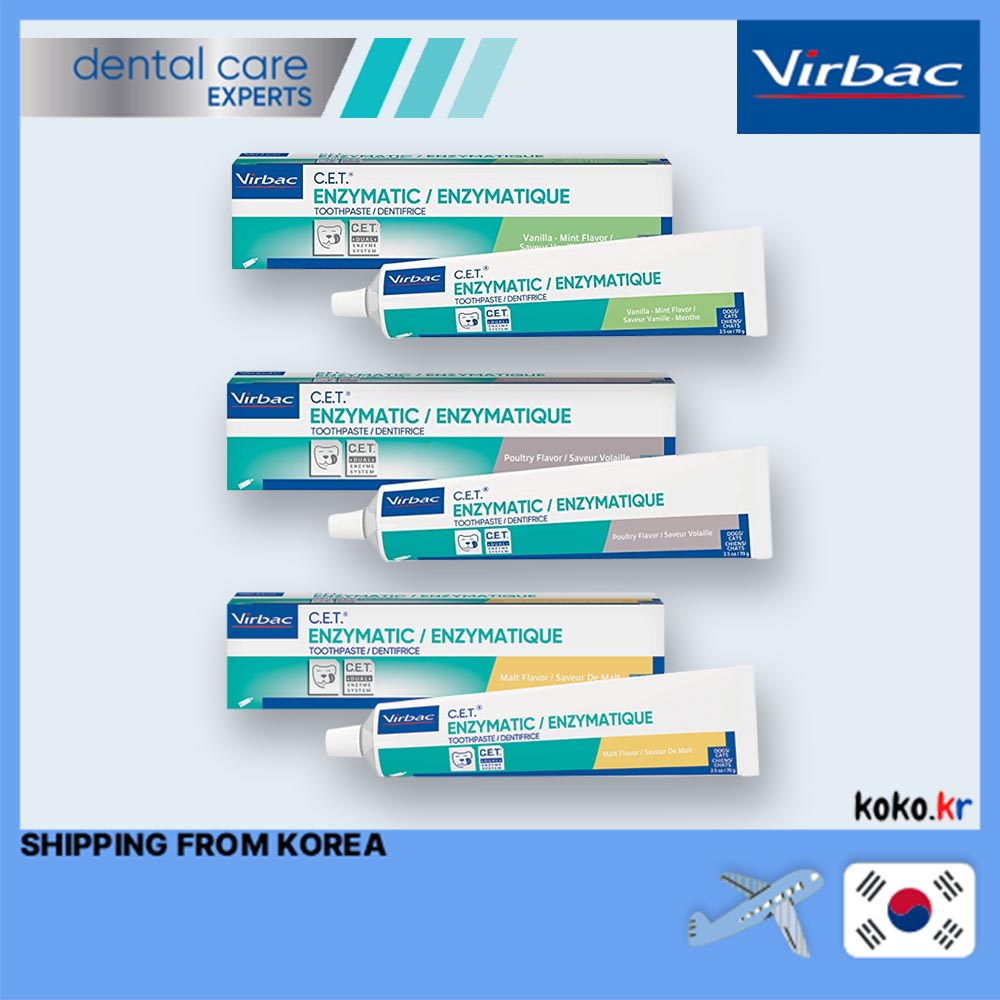 Virbac C.E.T . Pasta Dental Enzimática Para Remoção De Placa E ...