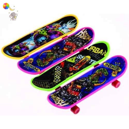 Skate De Dedo Profissional Fingerboard Maple Rocker Duplo Criativo Mini  Skate Fingertip Sports Rolamento Roda Palma