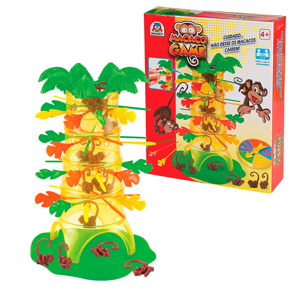 Modelo de jogo de macaco na selva