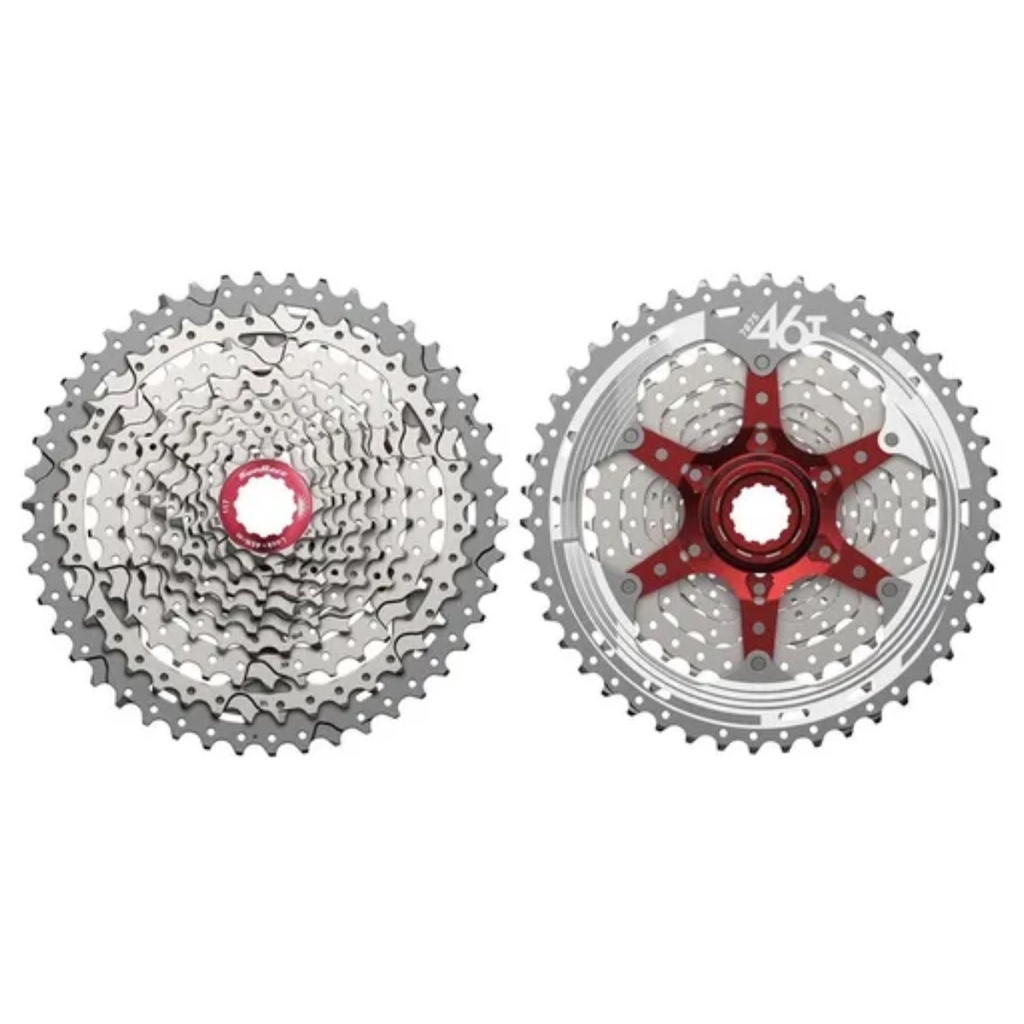 Cassete K7 Bike Sunrace Mx3 10v 11x46 Dentes 11-46 Cog 11/46 Mtb
