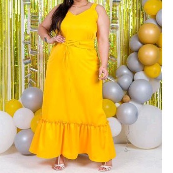 Vestido plus sale size para reveillon