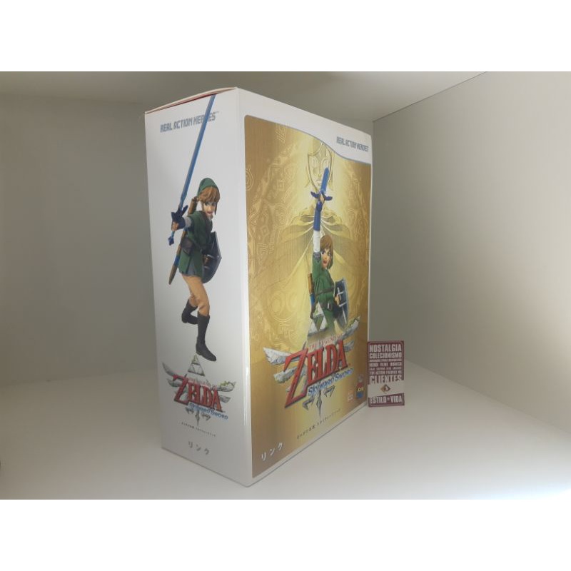 Figurine Link – The Legend Of Zelda: Skyward Sword – Medicom Real Action Heroes (neuve)