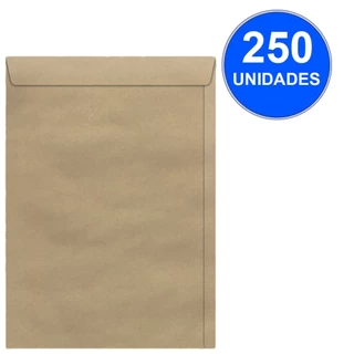 Envelope Saco Kraft 80g 240X340 C/250 em Oferta na Shopee