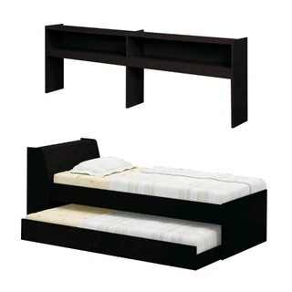 Cama Solteiro Bicama Est C/ 2 Colchões Ditália BB2829 Preto em Oferta na Shopee