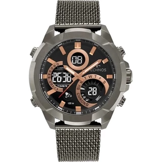 Relogio Technos Masculino Digiana Grafite Performance Oferta