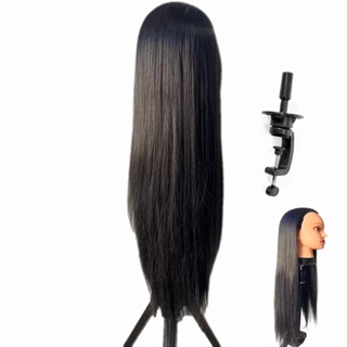 Cabeça de boneca para meninas, cabeça de boneca para pentear o cabelo com  acessórios para meninas, cabeça de boneca para cabelo e pentear maquiagem,  cabeças de boneca para cosmetologia para crianças 