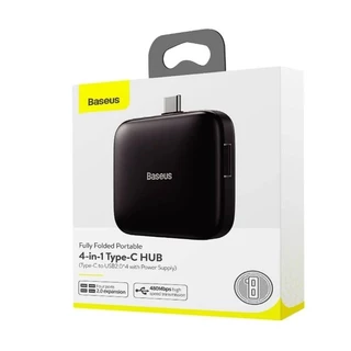Adaptador Hub 4 In 1 Type-c Para 4x Usb + Micro-usb Baseus