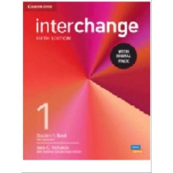 INTERCHANGE 1 - STUDENT'S BOOK WITH DIGITAL PACK - 5TH EDITION | Shopee ...