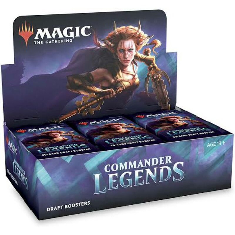 Caixa De Booster Draft Booster Commander Legends | Shopee Brasil