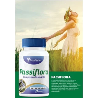 Passiflora 500 mg | 100 cápsulas