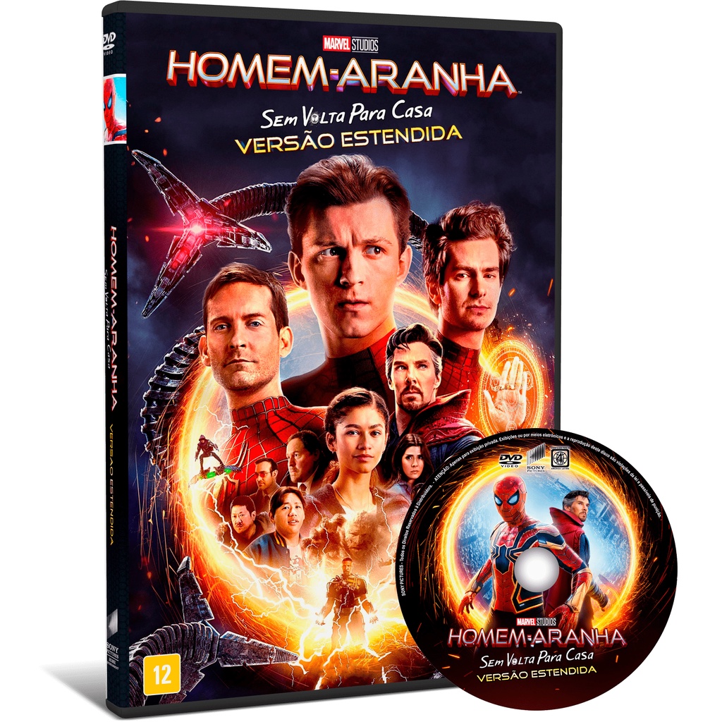 DVD - Homem-Aranha: Sem Volta para Casa