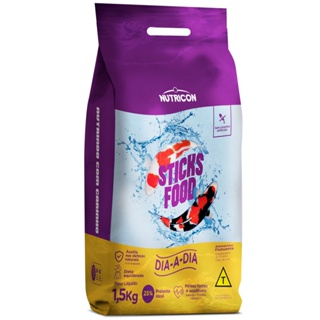 Ração P/ Carpas Nutricon Sticks Food Manutenção 1,5 Kg
