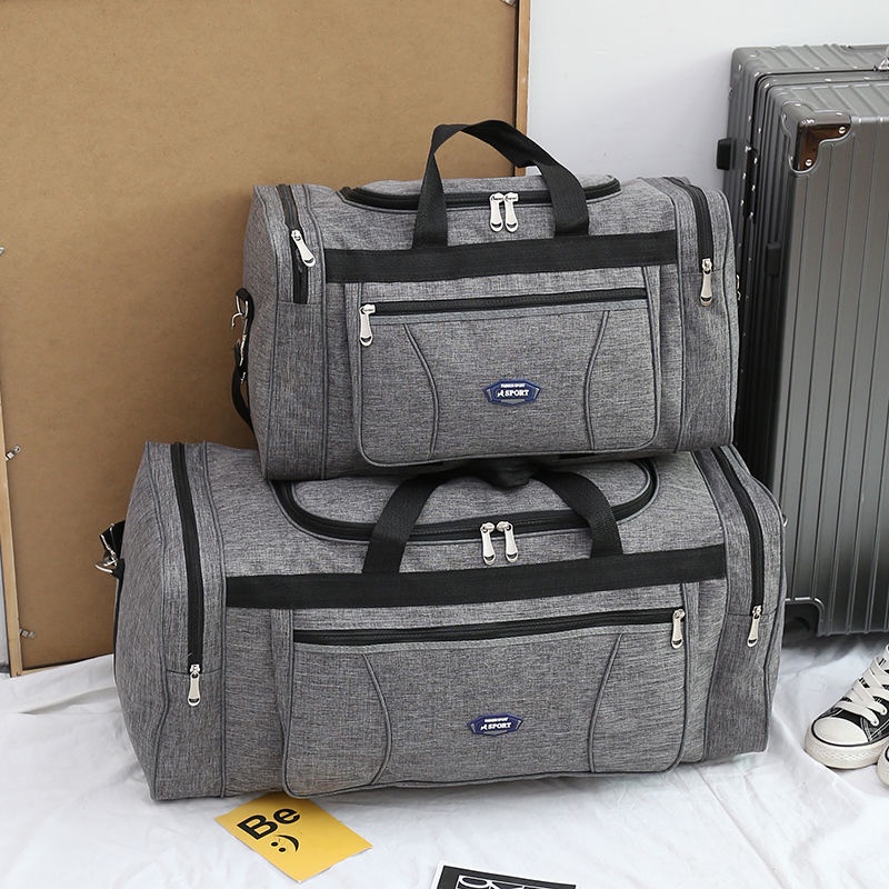Bagagem Bolsa De Viagem Super Grande Capacidade Homens Mulheres Saco Multifuncional Extra Oxford Cloth