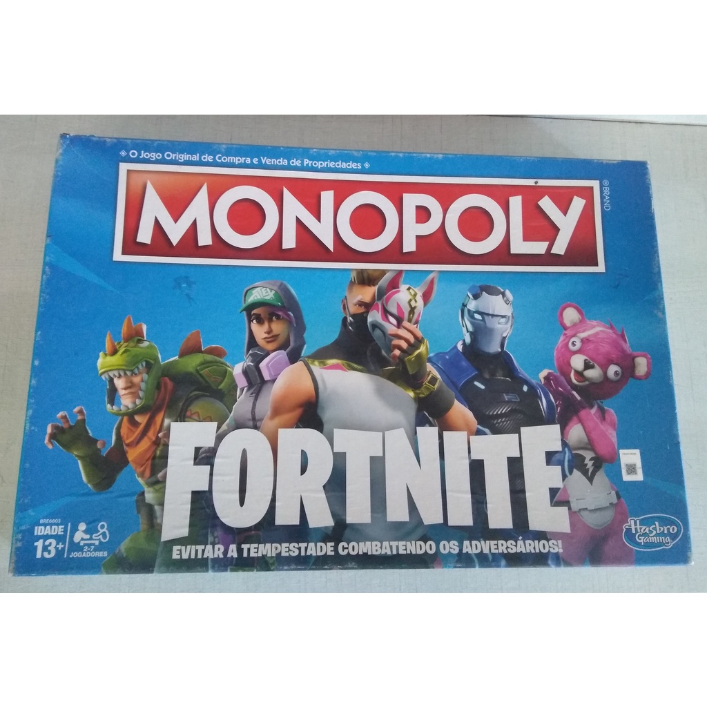 Jogo de Tabuleiro - Monopoly - Fortnite - Hasbro - PBKIDS Mobile