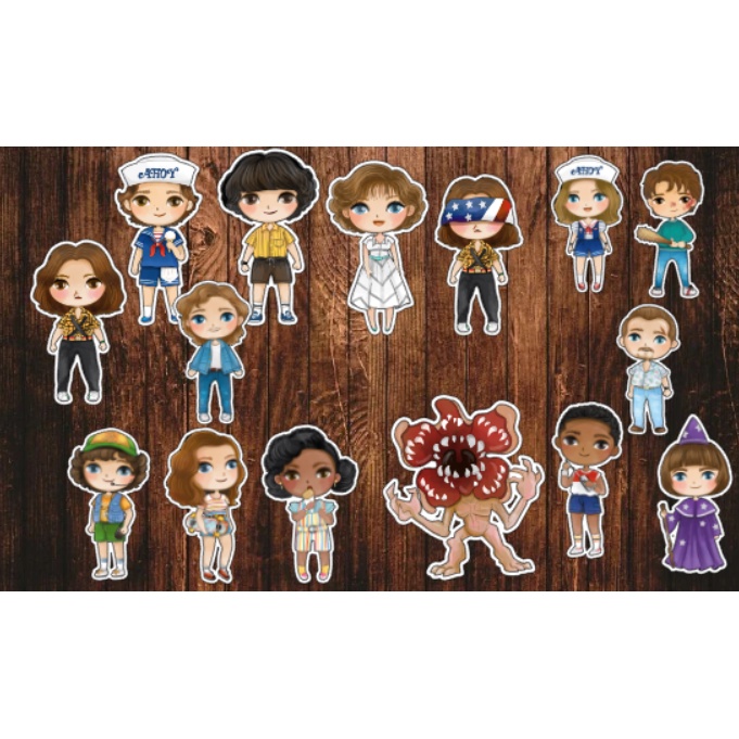 Adesivi Murali Stranger Things, Decalcomania In PVC - Foto 4
