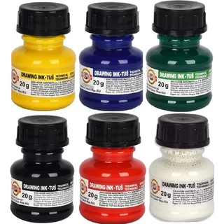 Tinta Nanquim Nankin P/ Caligrafia E Desenho | Escolha A Cor | Valor Por Unidade
