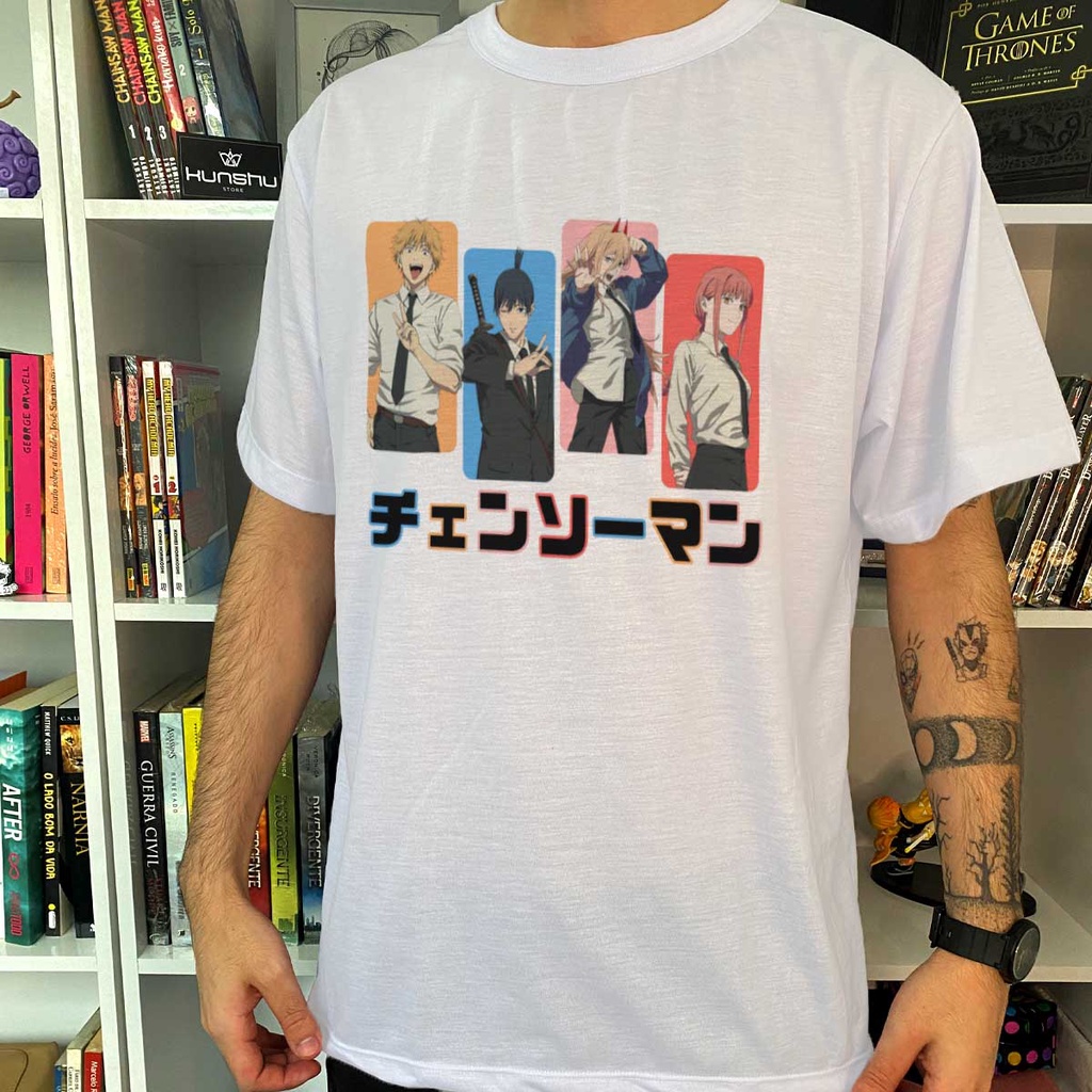 Camiseta Anime Chainsaw Man Denji Personagens - Culpa do Lag - Outros Moda  e Acessórios - Magazine Luiza