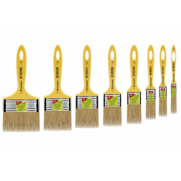 Trincha reta profissional (pincel) Condor vários tamanhos | Shopee Brasil