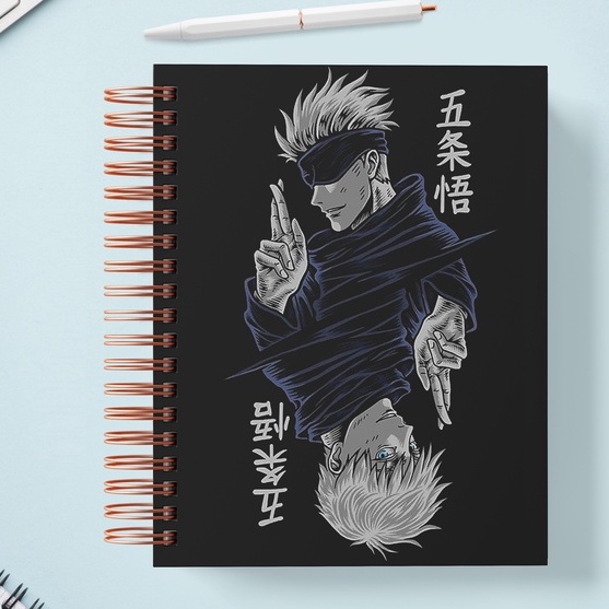 Caderno Satoru Gojo