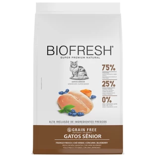 Ração Biofresh GATOS SENIOR Frango Fresco 7,5kg