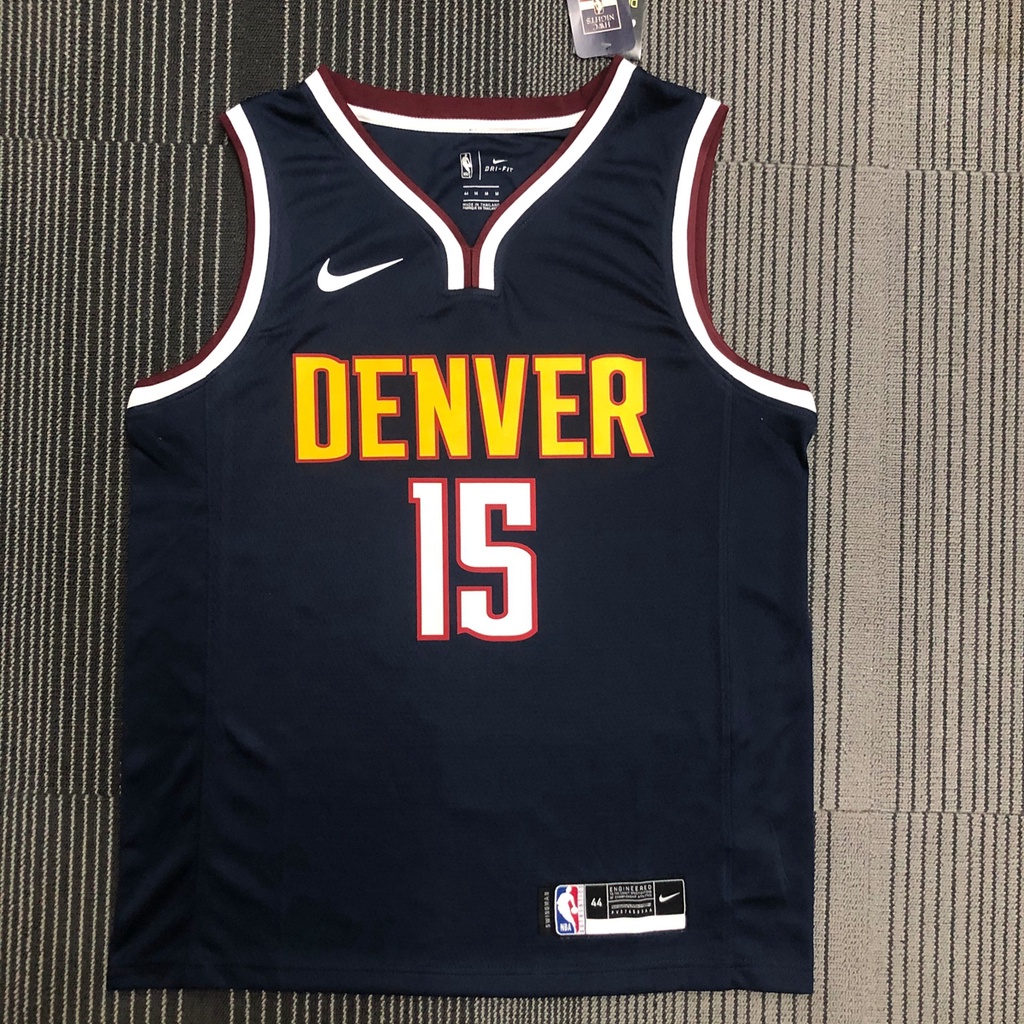 Denver nuggets sale navy blue jersey