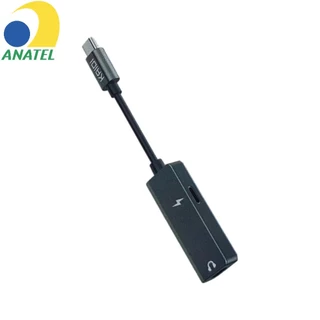 Adaptador Tipo-c carregamento Tipo-c e Fone Tipo-c
