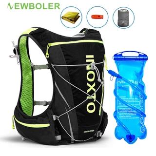 Newboler Mochila De Corrida 8L Com Bexiga De Água 2L Hidratação Para Ciclismo Homens Mulheres Bolsas Esportivas Ao Ar Livre