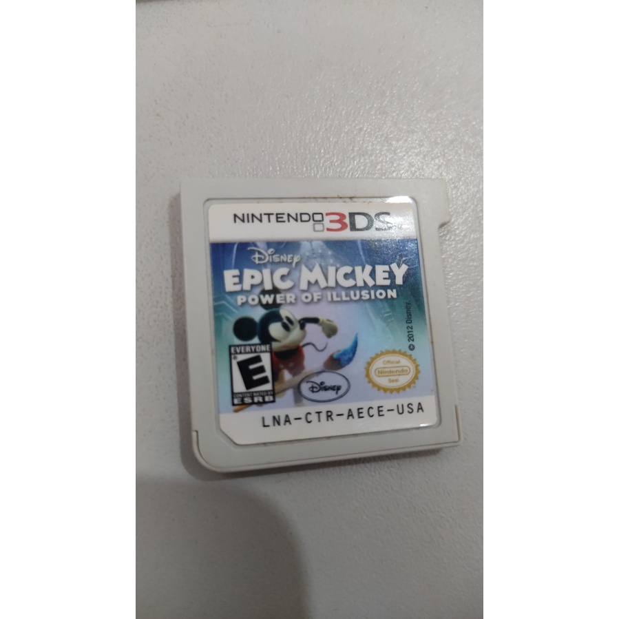 Epic Mickey: Power of Illusion - Nintendo 3DS (SEMINOVO)