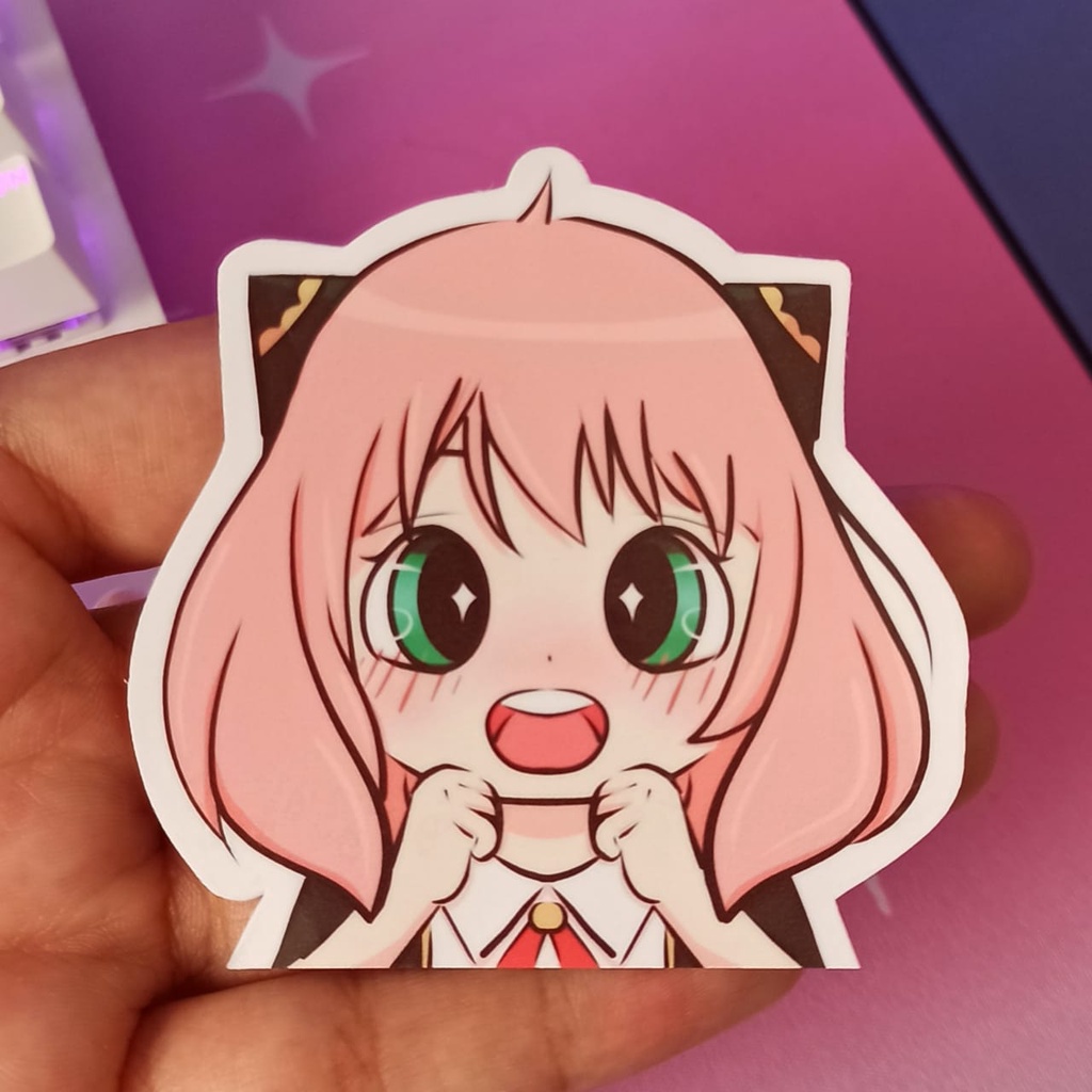 Adesivo Peeker Sticker Waifus Anime - Zero Two, Akame, Ram, Asuka, Rei,  Raphtalia - Escorrega o Preço