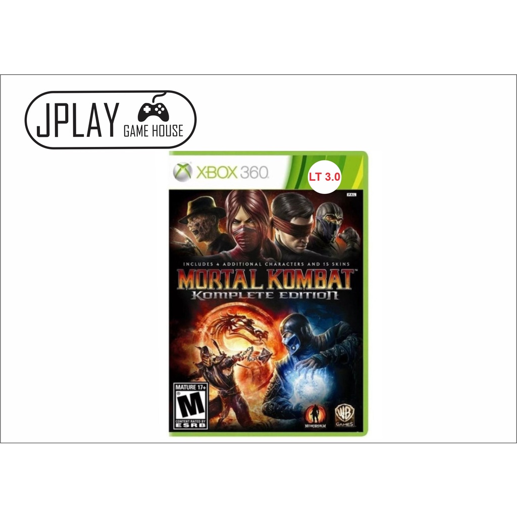 Jogo Xbox 360 Mortal Kombat LT 3.0