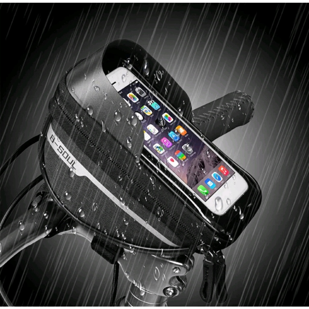 Bolsa Case Porta Celular Visor Touch Screen Bike Bicicleta