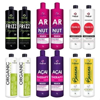 Progressivas Japonesa + Açaí + Control Frizz+ Banana + Argan + Organic
