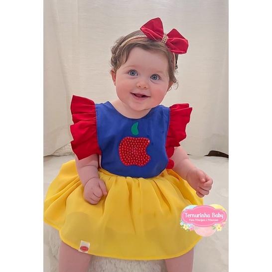 Roupa de branca hot sale de neve infantil