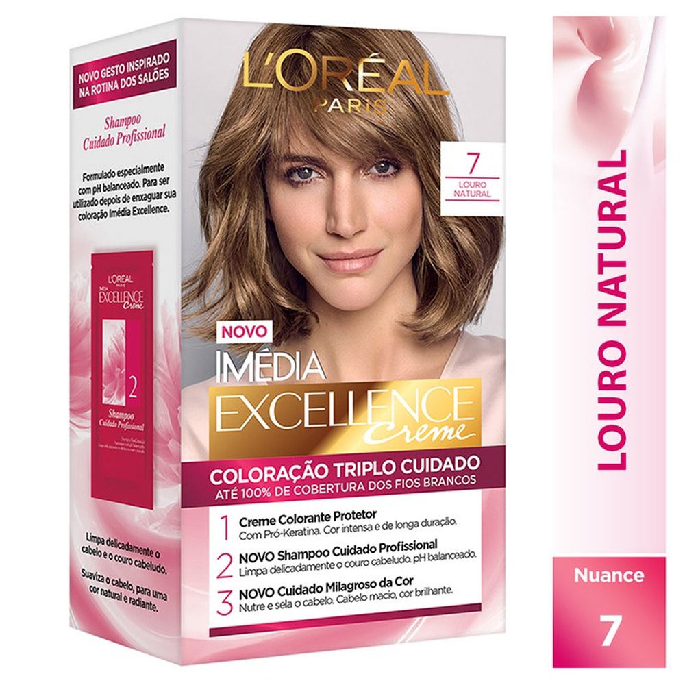 Tonalizante Diarichesse 7 Louro  L'Oréal Professionnel - Flor de Sol