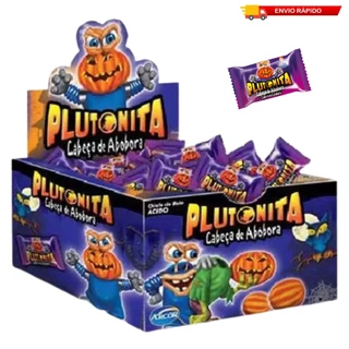 Chiclete Plutonita Cabeça de Abobora 180gr - Arcor