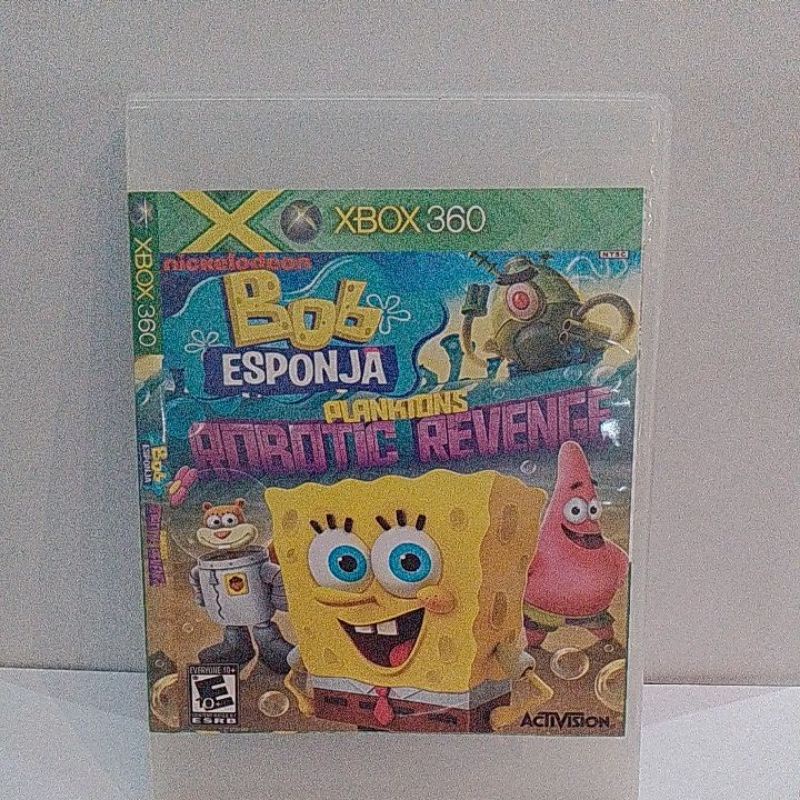xbox 360 Bob esponja raridade novo copia Shopee Brasil