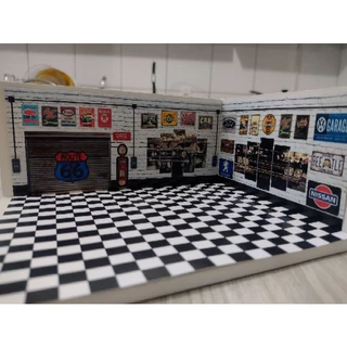 Diorama Garage Old