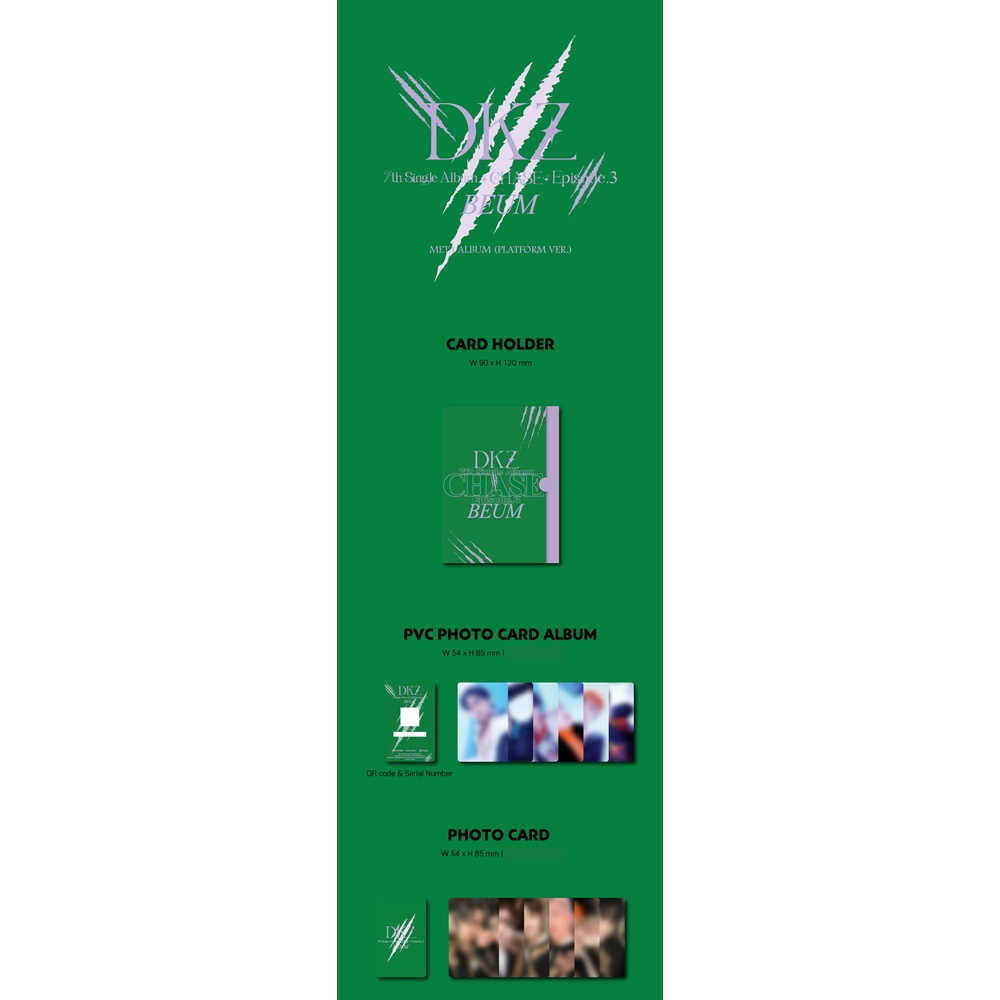 Photocard Fanmade - DKZ - CHASE EPISODE 3. BEUM