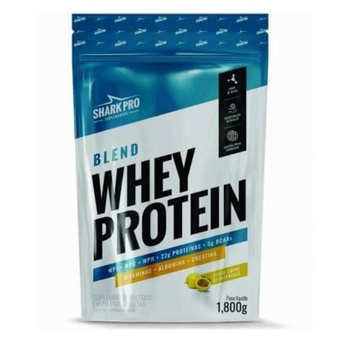 Whey Protein Blend 1,8KG Sem Soja Shark Pro Escolha Seu Sabor