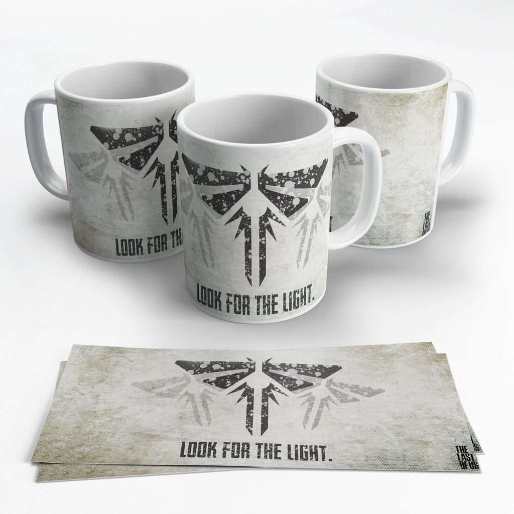 Caneca Porcelana Personalizada Jogo The Last Of Us Fireflies