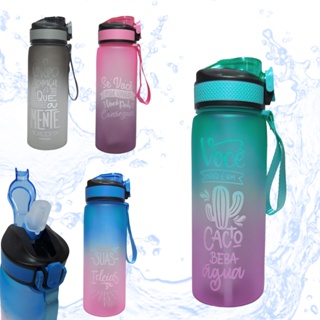 Garrafa / Squeeze De Água Bico Silicone -  700ml - TOP
