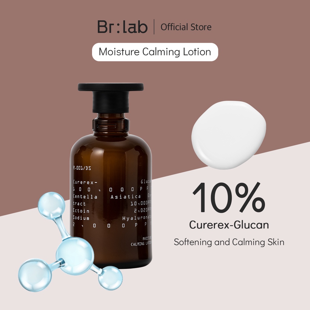 BR:LAB Moisture Calming and Skin Softening Lotion 120ml | Shopee Brasil