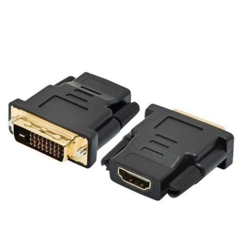 Adaptador Conector Dvi Digital Macho 24+1 Para Hdmi Fêmea