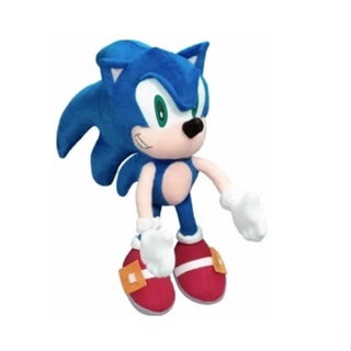 Sonic The Hedgehog, Pelúcia Sonic Movie 33 cm, 14,2 x 13,7 x 35,5