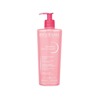 Bioderma Sensibio MoussantGel de Limpeza Micelar Facial  500ml em Oferta na Shopee